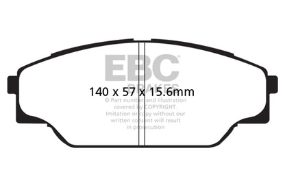 EBC GreenStuff Front Brake Pads - DP61713 EBC