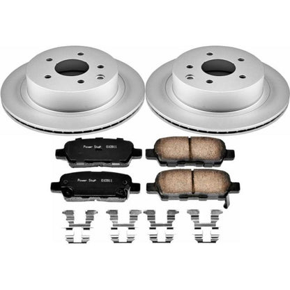 Power Stop 14-17 Nissan Juke Rear Z17 Evolution Geomet Coated Brake Kit PowerStop