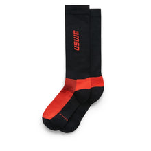 Load image into Gallery viewer, USWE Rapp Moto Sock Flame Red - Size 43/45