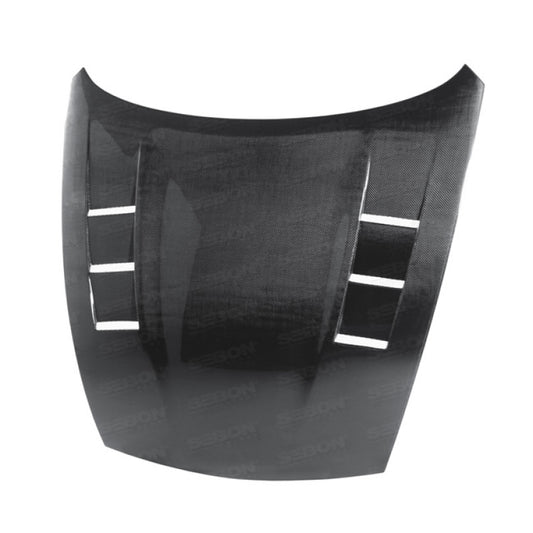 Seibon TS-style carbon fiber hood for 2009-2020 Nissan 370Z - HD0910NS370-TS Seibon
