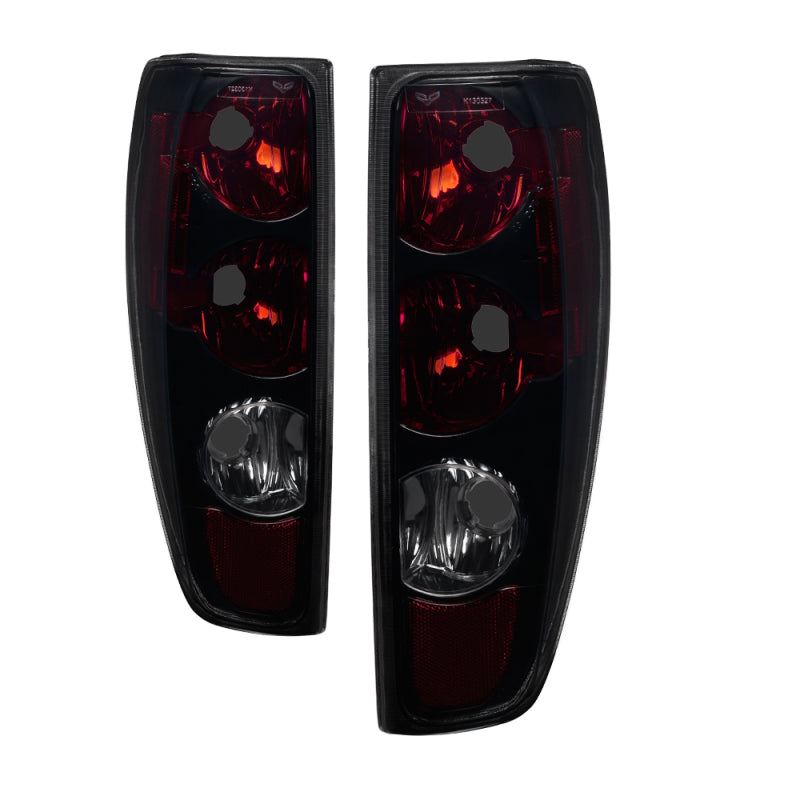 xTune Chevy Colorado 04-12 04-12 Euro Style Tail Lights - Black Smoked ALT-JH-CCO04-BSM SPYDER