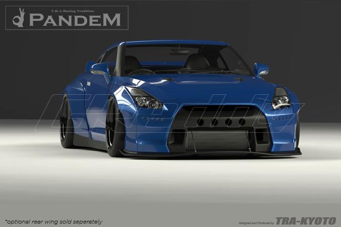 GReddy Nissan GTR R35 Version 2 Padem X Rocket Bunny Rear Under Diffuser