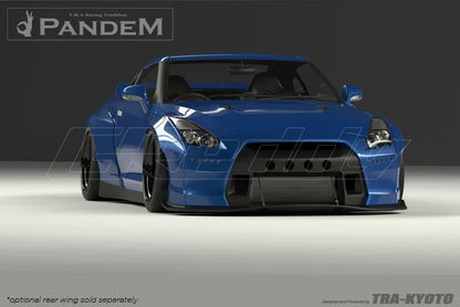 GReddy Nissan GTR R35 Version 2 Padem X Rocket Bunny Rear Under Diffuser