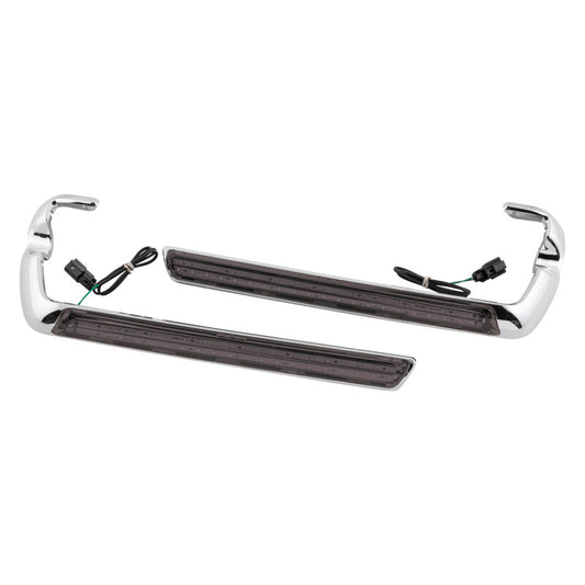 Letric Lighting Sddlbg Side Marker Led Chr/Smk