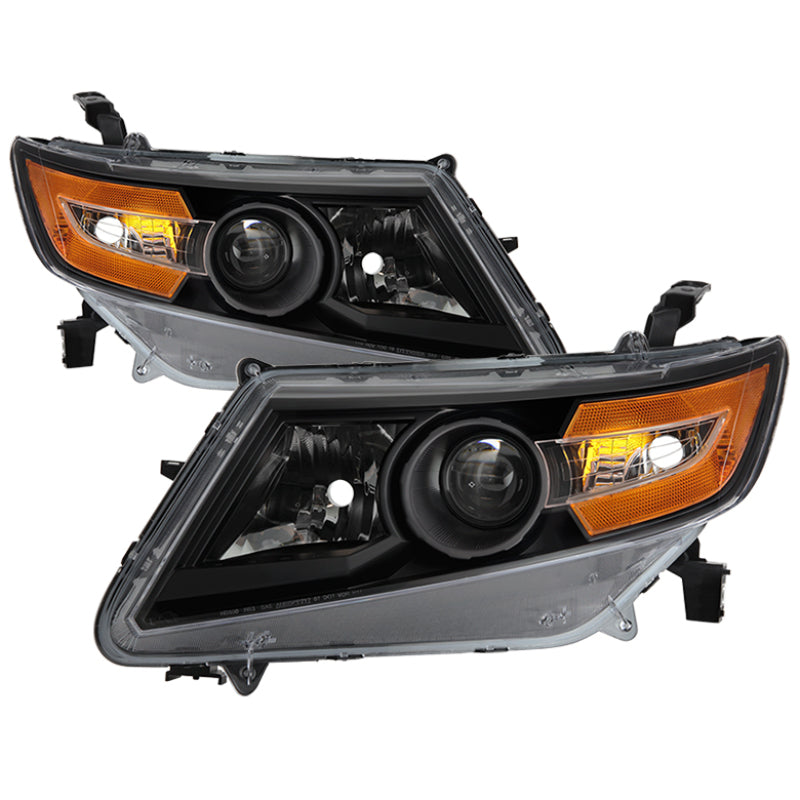 xTune Honda Odyssey Halogen Models Only 11-15 OEM Style Headlights - Black HD-JH-HODY11-AM-BK SPYDER