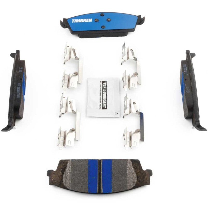 Timbren 15-20 Chevrolet Suburban/GMC Yukon XL BES Severe Duty Semi-Metallic Brake Pads - Rear