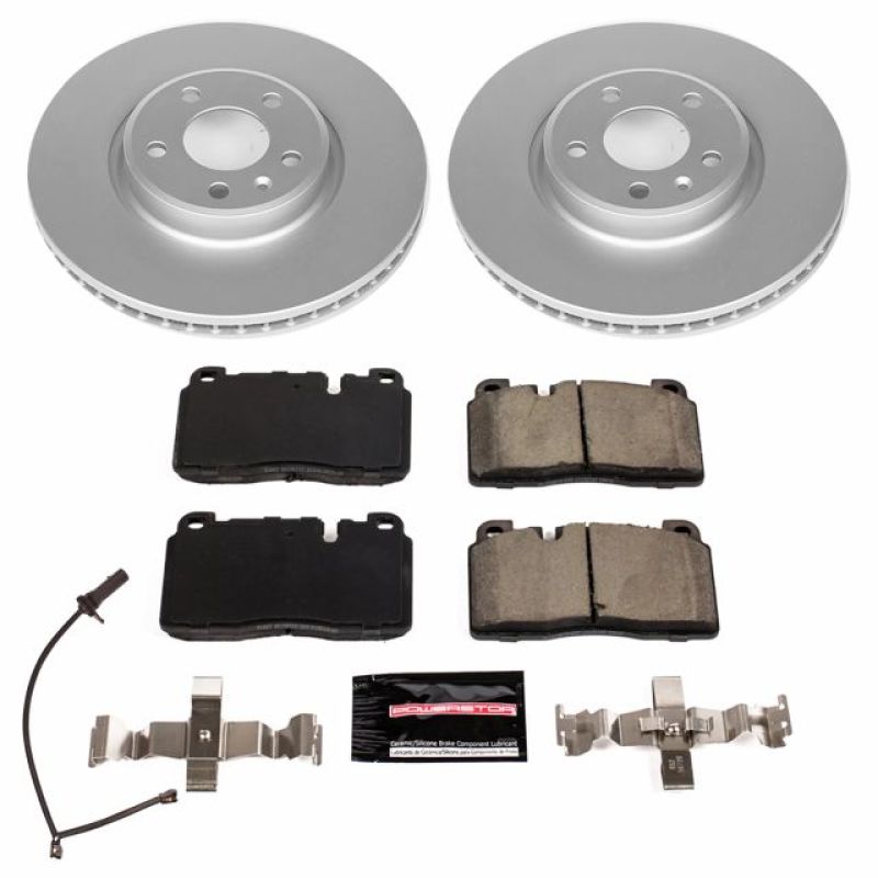 Power Stop 2013 Audi Q5 Front Z23 Evolution Sport Coated Brake Kit PowerStop