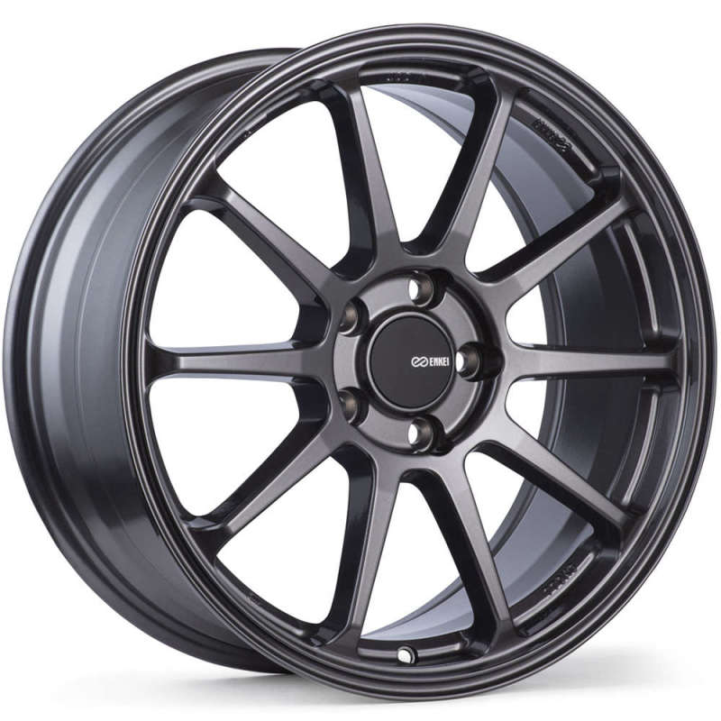 Enkei PX-10 17x7 5x100 45mm Offset 72.6mm Bore Gunmetal Wheel Enkei