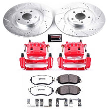 Load image into Gallery viewer, Power Stop 16-17 Subaru Crosstrek Front Z26 Street Warrior Brake Kit w/Calipers