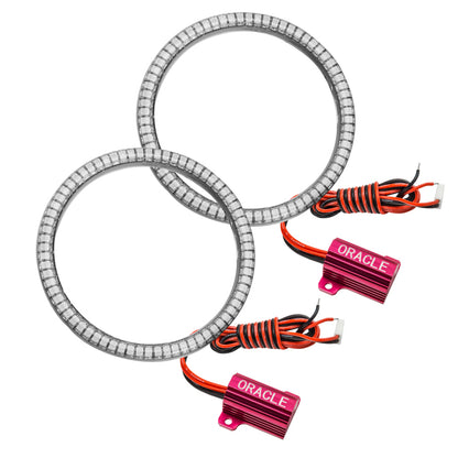 Oracle 07-14 Chevrolet Tahoe Surface Mount LED Fog Light Halo Kit - Amber