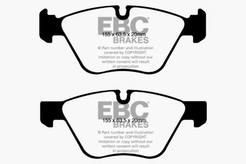 EBC GreenStuff Front Brake Pads - DP21600