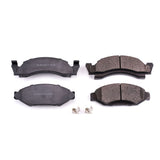 Power Stop 1974 American Motors Ambassador Front Z17 Evo Ceramic Brake Pad w/Hardware