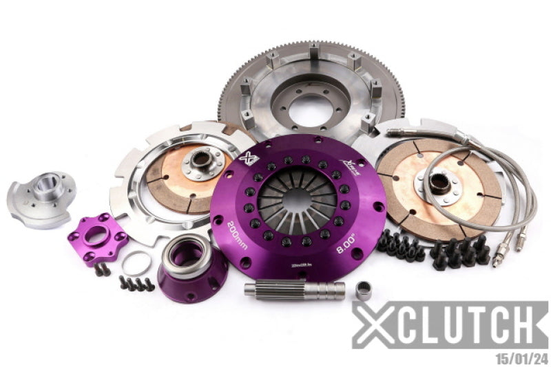 XClutch 93-95 Mazda RX-7 1.3L 8in Twin Solid Ceramic Clutch Kit