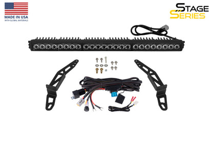 Diode Dynamics Jeep 2018 SS30 Bumper LED Kit Sport White Combo ABL