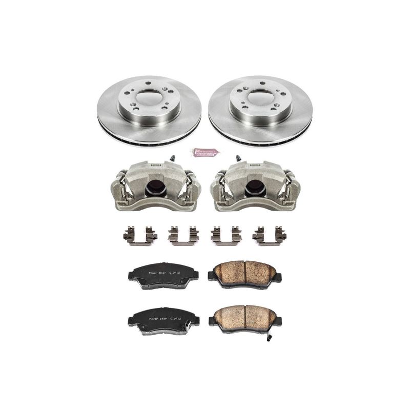 Power Stop 02-06 Acura RSX Front Autospecialty Brake Kit w/Calipers PowerStop