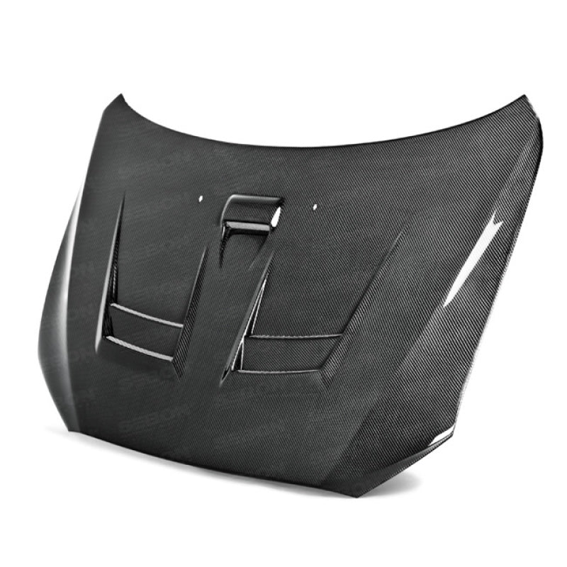 Seibon DV-style carbon fiber hood for 2008-2015 Mitsubishi Lancer EVO X - HD0809MITEVOX-DV Seibon