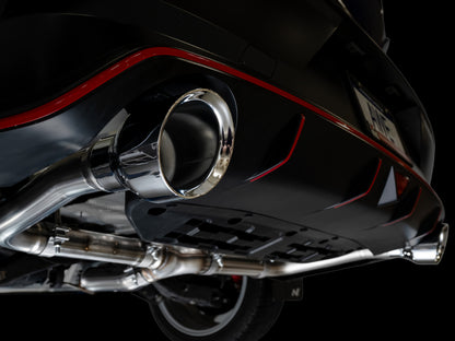 AWE 22-26 Hyundai Elantra N Track Edition Cat-Back Exhaust - Chrome Silver Tips