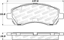 Load image into Gallery viewer, StopTech Premium Ceramic Brake Pads - 308.07220