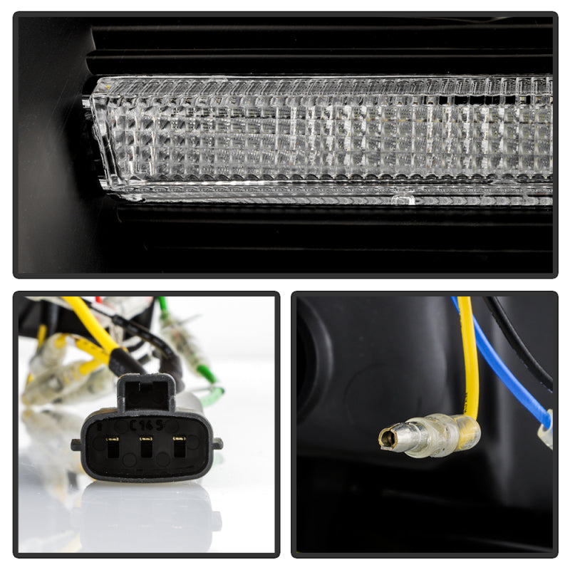Spyder Signature 14-21 Toyota Tundra SR/SR5 Projector Headlights - Black (PRO-YD-TTU14V2SI-SBSEQ-BK) SPYDER