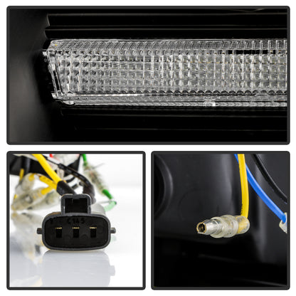 Spyder Signature 14-21 Toyota Tundra SR/SR5 Projector Headlights - Black (PRO-YD-TTU14V2SI-SBSEQ-BK) SPYDER