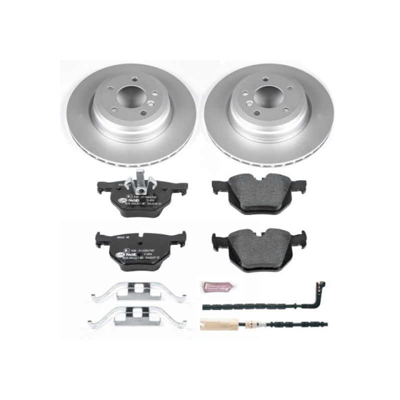 Power Stop 2006 BMW 330i Rear Euro-Stop Brake Kit PowerStop