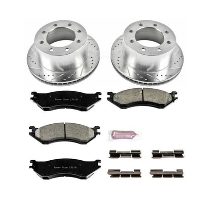 Power Stop 01-02 Dodge Ram 2500 Rear Z23 Evolution Sport Brake Kit PowerStop