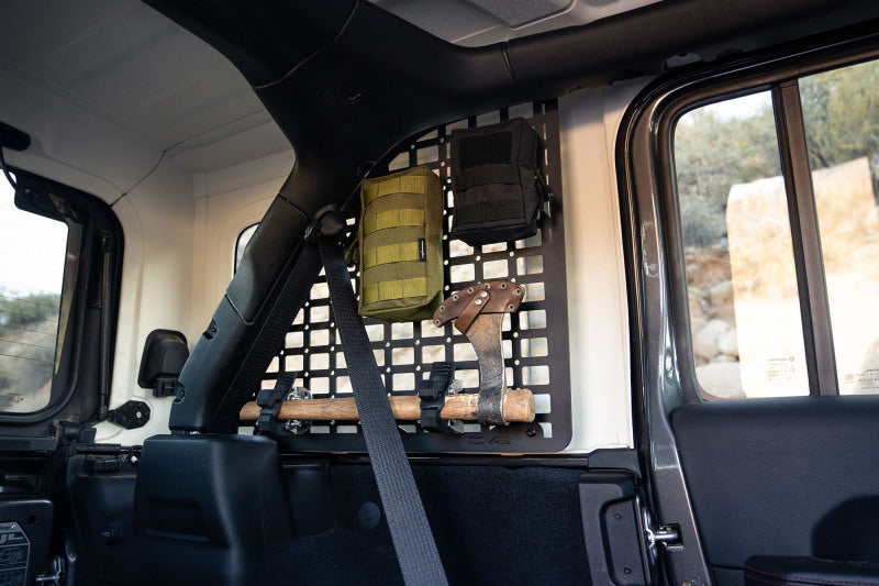 DV8 Offroad 2018+ Jeep Wrangler Rear Window Molle Panels