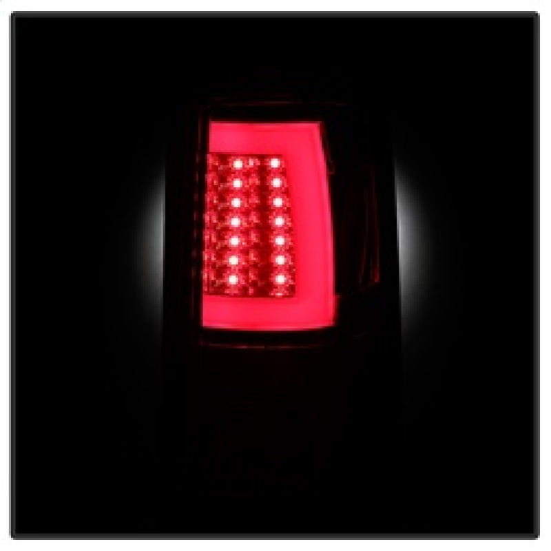 Spyder 00-06 Chevy Suburban 1500/2500 V2 Light Bar LED Tail Lights -Red Clr (ALT-YD-CD00V2-LBLED-RC) SPYDER