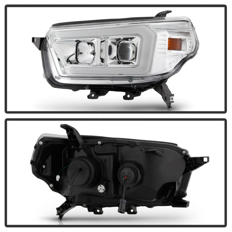 Spyder Signature Toyota 4Runner 10-13 Projector Headlights - Chrome (PRO-YD-T4R10SI-C) SPYDER