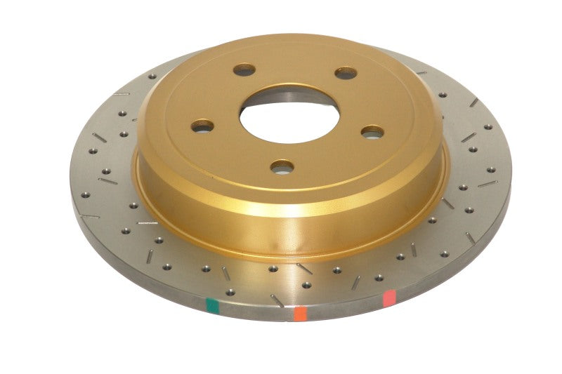 DBA 04-08 Infiniti QX56 / 04-05 Armada / 04-3/04 Titan Rear Drilled & Slotted 4000 Series Rotor