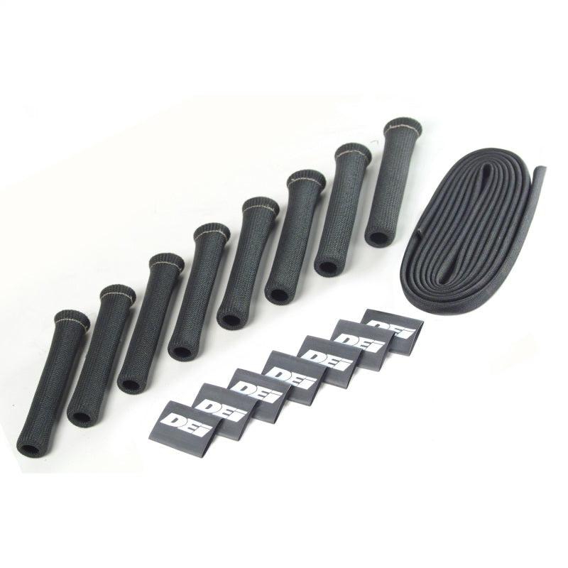 DEI Protect-A-Boot and Wire Kit 8 Cylinder - Black DEI