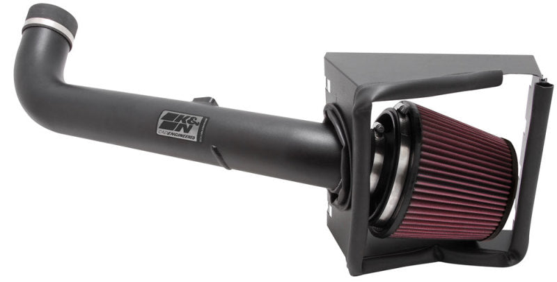K&N 07-08 Ford F250 SD V8-5.4L Black High Flow Performance Kit K&N Engineering