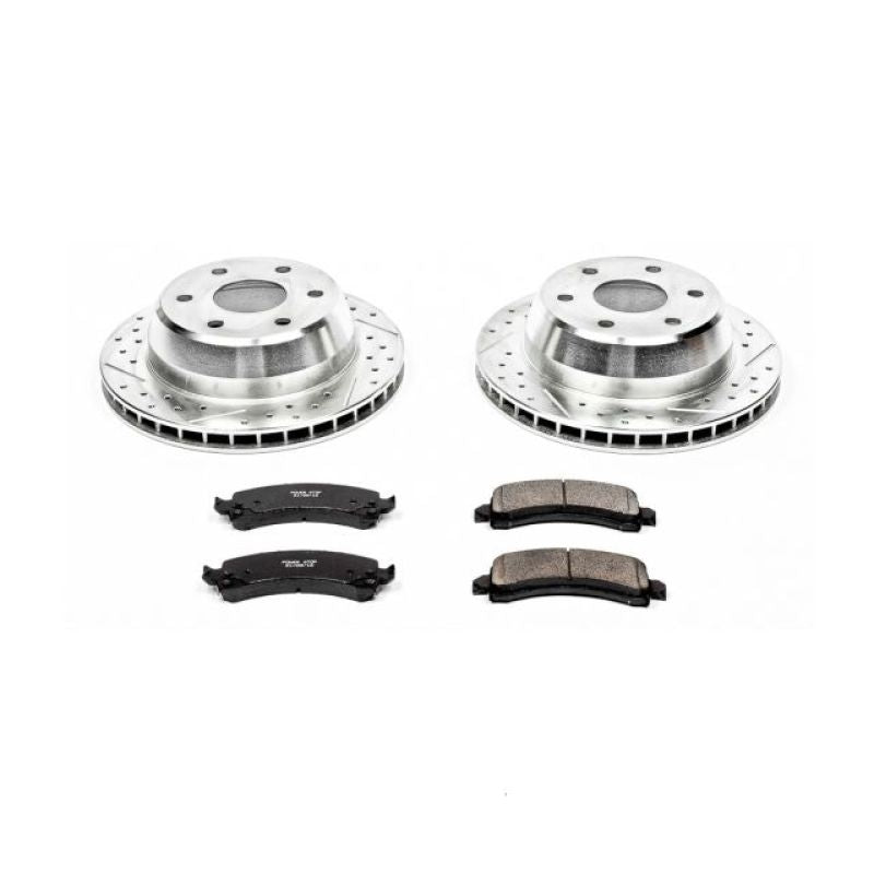 Power Stop 03-06 Cadillac Escalade Rear Z23 Evolution Sport Brake Kit PowerStop