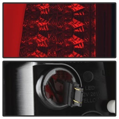 Spyder 00-06 Chevy Suburban 1500/2500 V2 Light Bar LED Tail Lights -Red Clr (ALT-YD-CD00V2-LBLED-RC) SPYDER