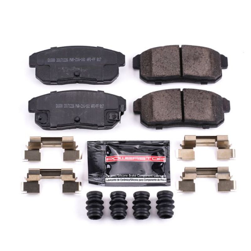 Power Stop 04-11 Mazda RX-8 Rear Z23 Evolution Sport Brake Pads w/Hardware PowerStop