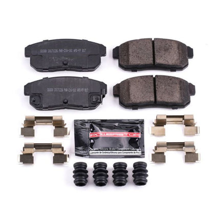 Power Stop 04-11 Mazda RX-8 Rear Z23 Evolution Sport Brake Pads w/Hardware PowerStop