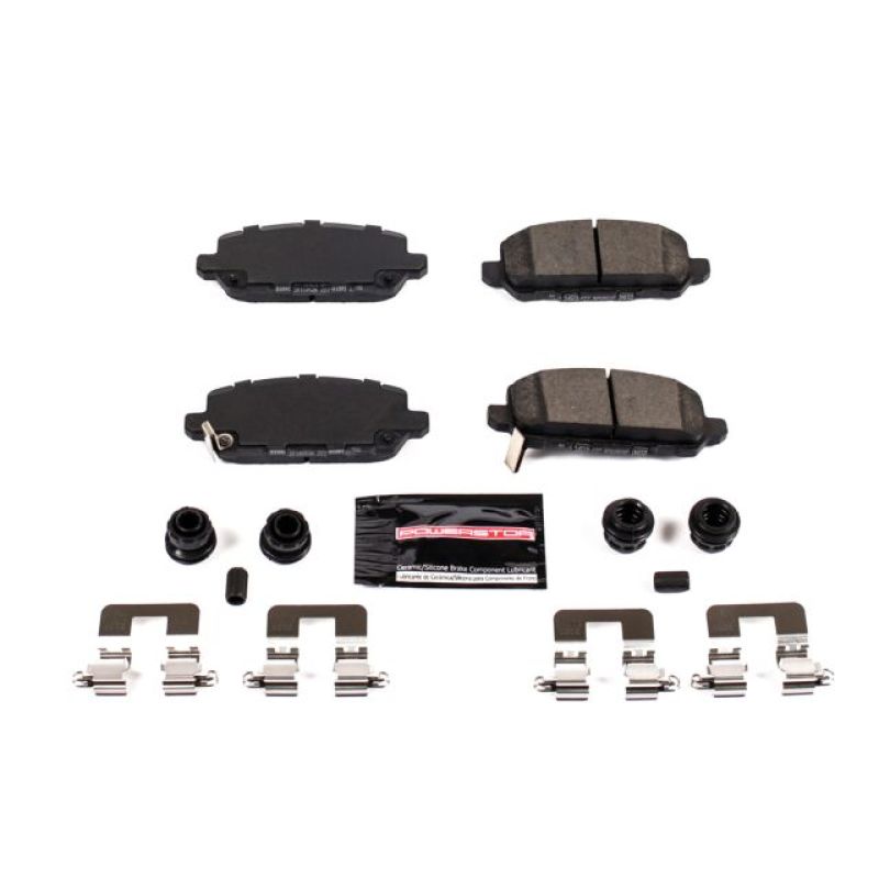 Power Stop 2016 Honda CR-Z Rear Z23 Evolution Sport Brake Pads w/Hardware PowerStop