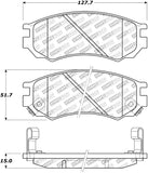 StopTech Street Disc Brake Pads - 305.05490