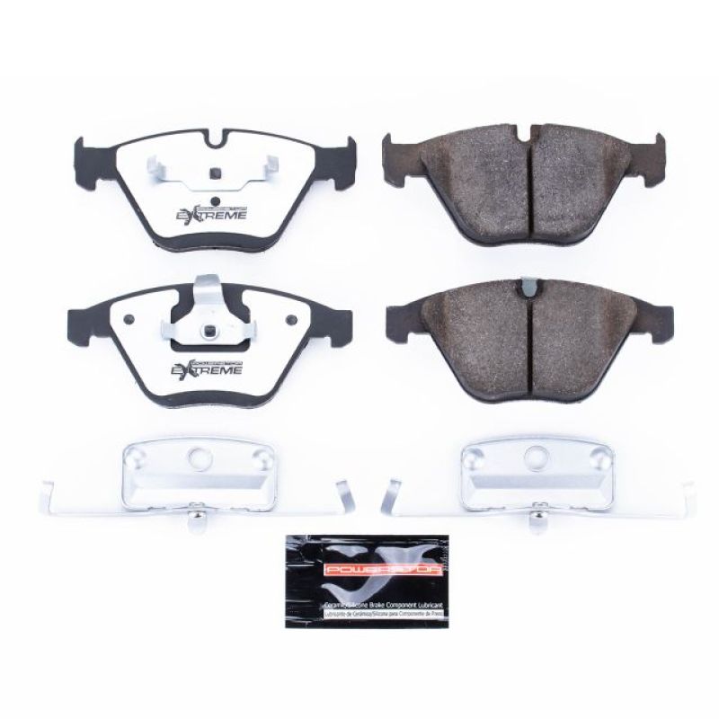 Power Stop 2011 BMW 1 Series M Front Z26 Extreme Street Brake Pads w/Hardware PowerStop