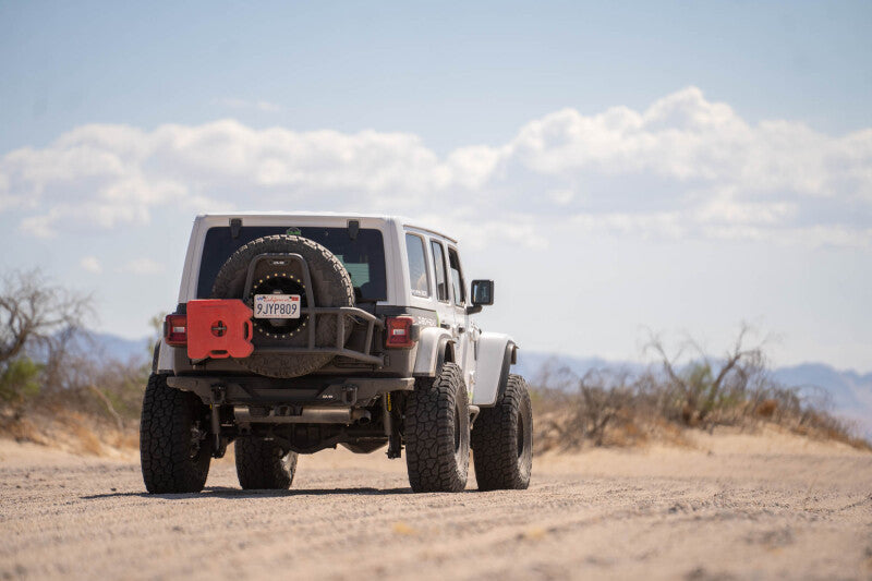 DV8 18-25 Jeep Wrangler JL Body Mounted Tire Carrier