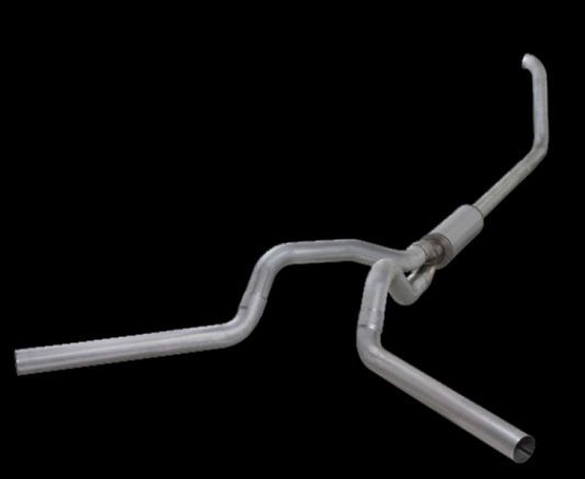 Diamond Eye Performance Turbo-Back Exhaust, 4-Inch Aluminized Steel, 2000-2003 Ford F-250/F-350 - K4321A-4