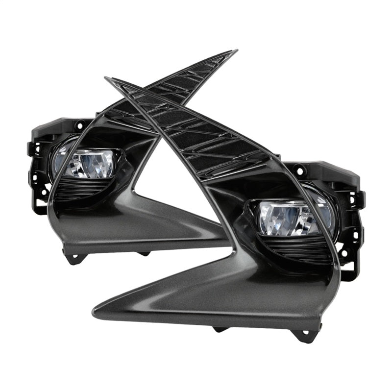 Spyder 16-18 Lexus GS (w/F-Sport Pkg) OEM LED Fog Lights w/OEM switch - Clear (FL-LGS16FS-LED-C) SPYDER