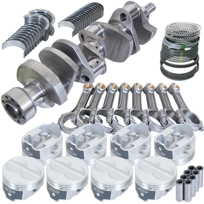 Eagle Chevy 350 1Pc 3.750in Int Balance Crank 5.700in I-Beam Rods 4.060in Pistons Rotating Assembly