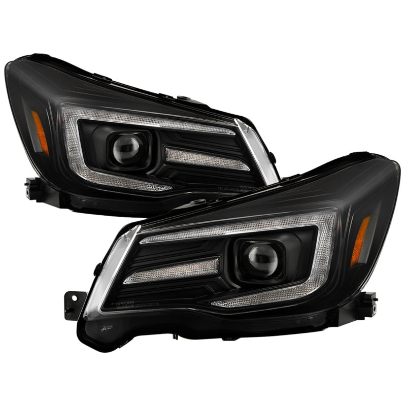 Spyder Signature Subaru Forester 14-16 Xenon/HID Model Only Headlights (PRO-YD-SUFO14HIDSI-BK) SPYDER