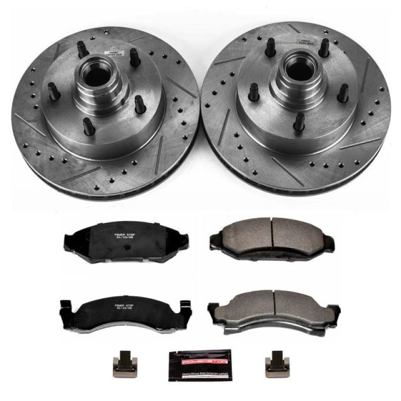 Power Stop 87-93 Ford E-150 Front Z23 Evolution Sport Brake Kit PowerStop