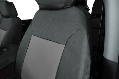 Covercraft 21-25 F150 XL Regular Cab Endura PrecisionFit Custom Front Row Seat Covers - Char/Silv