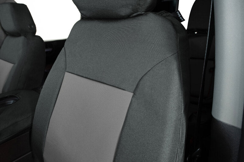 Covercraft 21-25 F150 XL/XLT Endura PrecisionFit Custom Front Row Seat Covers - Charcoal/Silver