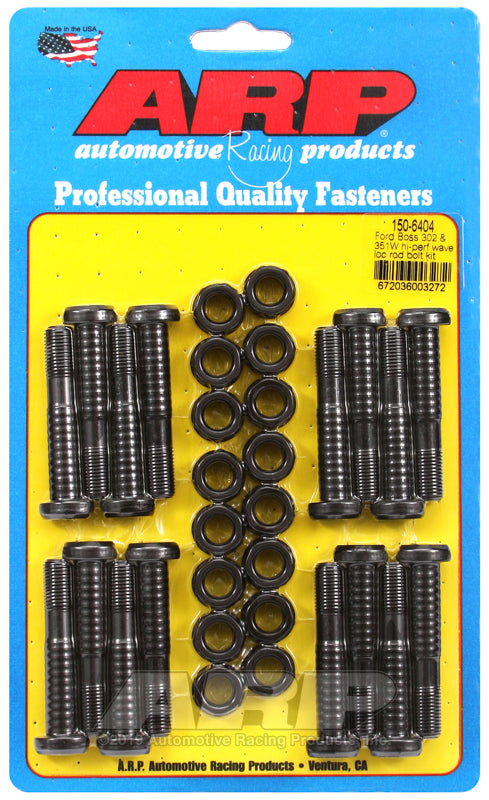 ARP Ford Boss 302-351W hi-perf wave-loc rod bolt kit