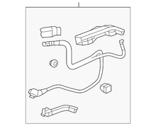 Load image into Gallery viewer, GENUINE OEM Honda 2013-2015 ACCORD POSITIVE BATTERY CABLE V6 (32410-T2G-A00) X1