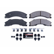 Load image into Gallery viewer, Power Stop 2011 Chevrolet Silverado 2500 HD Front or Rear Z23 Evolution Sport Brake Pads w/Hardware